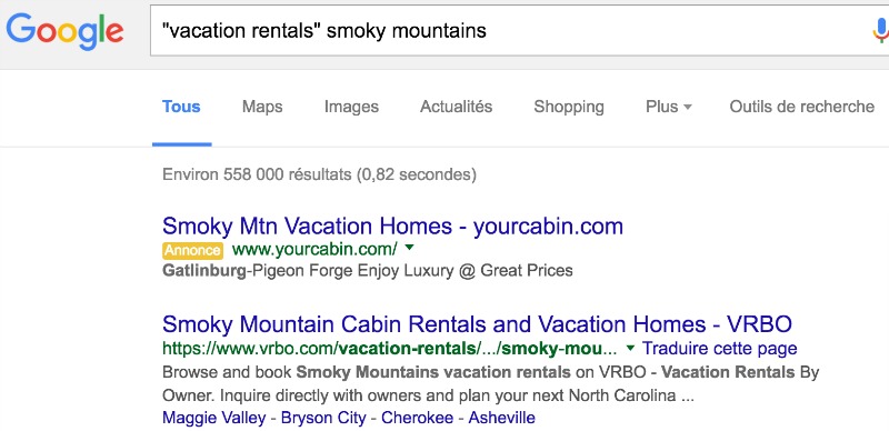 niche vacation rental websites