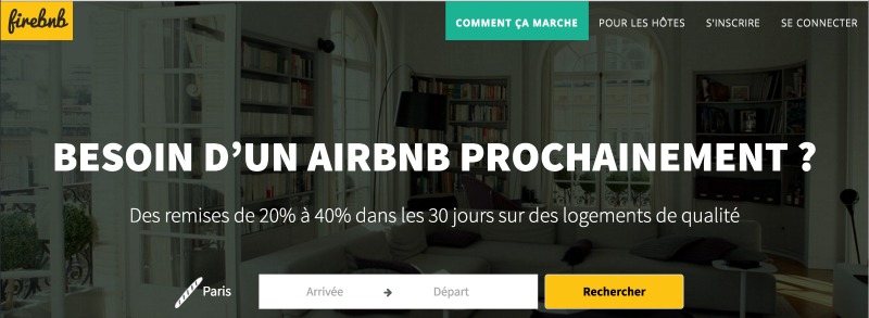 firebnb airbnb paris deals