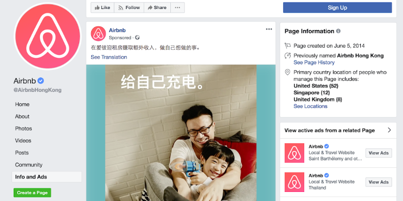 facebook marketing for airbnb management services